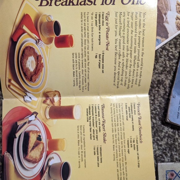 Good morning Maxwell house coffee cook books vintage - Picture 2 of 5